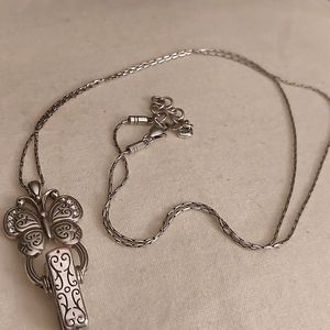 COPY - Brighton butterfly badge holder, 34 inches